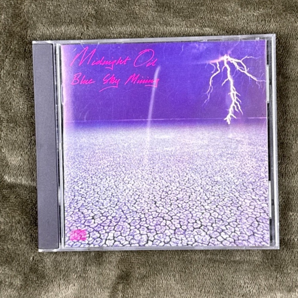 Midnight Oil Blue Sky Mining CD 1990 Columbia Records CK 45398 Alternative Rock